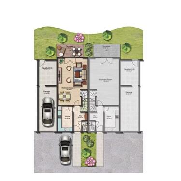 Foto - 5 Zimmer Doppelhaushälfte in Ludwigshafen am Rhein