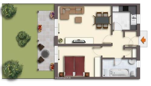 Foto - Erdgeschoßwohnung in Fritzlar zum Kaufen