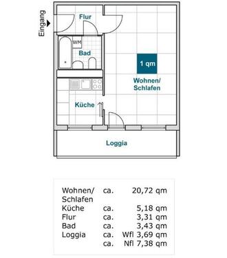 Foto - Etagenwohnung zur Miete in Dresden