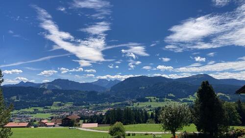 Foto - Wertach - kleine Wohnung mit Blick in die Berge