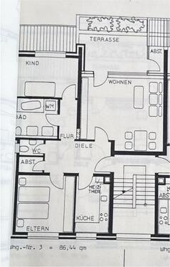 Foto - 3 Zimmer Etagenwohnung in Bramsche