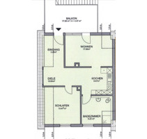 2 Zimmer Wohnung zu Vermieten in Hambergen