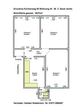 Foto - schöne 3-Zimmer-Wohnung nähe Ostring