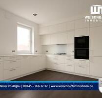 Exklusive 2-Zimmer Mietwohnung - Balkon - Neue Einbauküche - Designerbad - Aufzug & barrierefrei - Jetzt besichtigen! - Türkheim