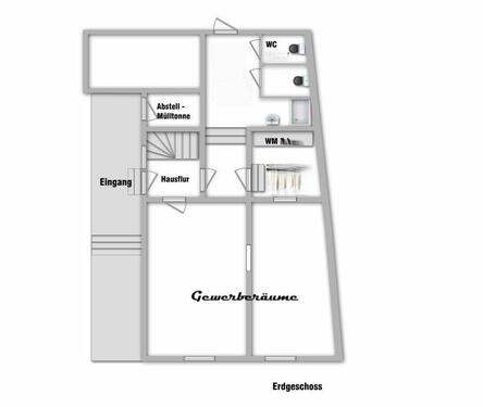 Foto - Gewerberäume zu vermieten - 300,00&nbsp;EUR Kaltmiete, ca.&nbsp; 45,00&nbsp;m&sup2;