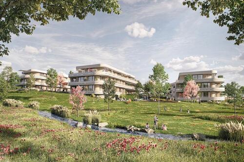 Foto - 4,5 - Zimmer - Neubau - Gartenwohnung mit Aufzug und Terrasse B05