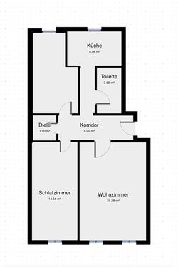 Foto - 3 Zimmer Etagenwohnung zur Miete in Berlin
