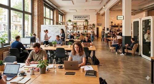 Foto - Coworking in Sand – Moderne Arbeitsplätze & Teamräume, Werkstatt