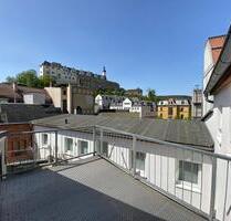 Einmaliger Balkonblick! Exklusive 4-Raum-DG-Architekten-Wohnung im Zentrum von Greiz