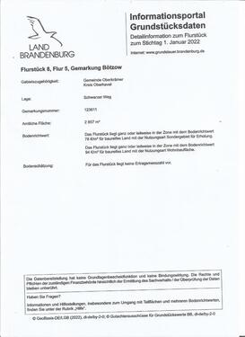 Foto - Grundstück in Velten