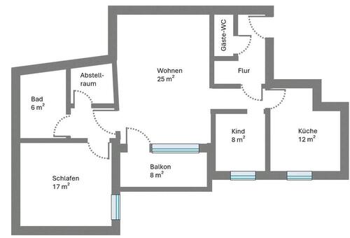 Foto - 3-Zimmer-Wohnung in der Altstadt