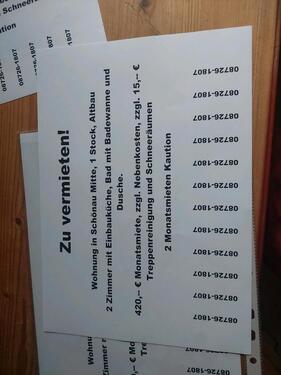 Foto - Wohnung in Schönau - 420,00&nbsp;EUR Kaltmiete, ca.&nbsp; 60,00&nbsp;m&sup2;