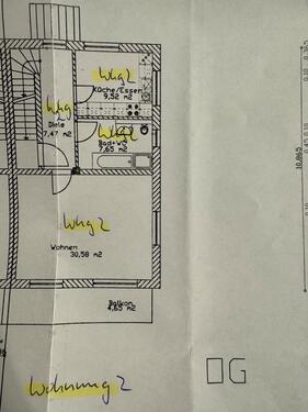 Foto - 3 Zimmer Etagenwohnung zur Miete in Dorfen