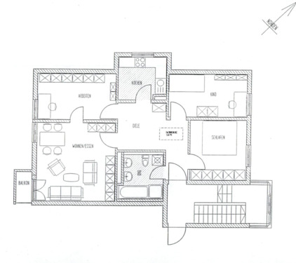 Foto - 4 Zimmer Etagenwohnung zur Miete in Kamenz
