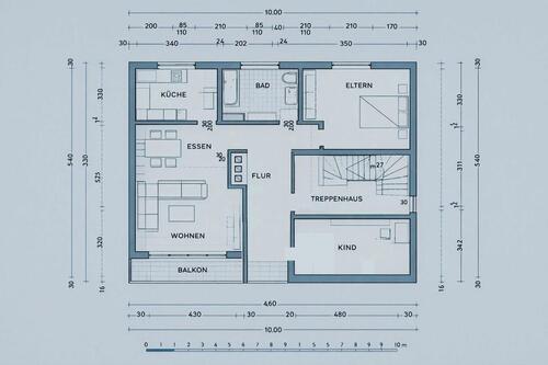 Foto - 3 Zimmer Etagenwohnung zur Miete in Aschaffenburg