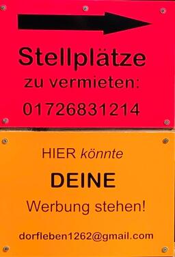 Foto - Parkplatz Stellplatz Pkw LKW Anhänger Wohnmobil Boot
