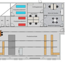 Gewerbehalle mit Büroflächen (ca. 320 m²) - Fürstenfeldbruck