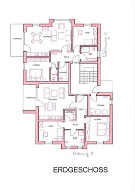 Foto - Attraktive Erdgeschosswohnung mit Terrasse in modernem 6-Parteienhaus