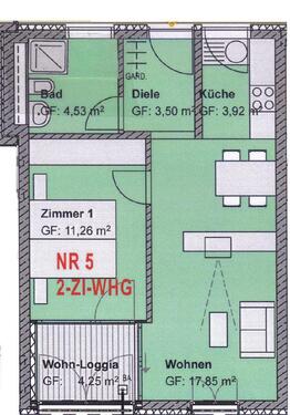 Foto - 2 Zimmer Etagenwohnung in Radolfzell am Bodensee