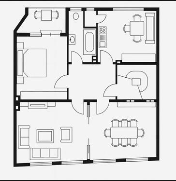Foto - 3,5-Zimmer-Wohnung mit Balkon in zentraler Lage von Euskirchen