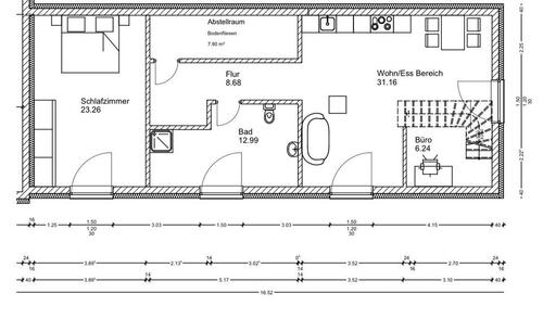 Foto - Dachgeschoßwohnung in Loxstedt zur Miete