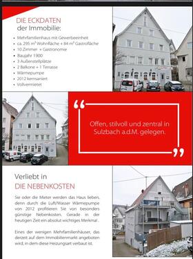 Foto - 10 Zimmer Mehrfamilienhaus, Wohnhaus zum Kaufen in Rudersberg