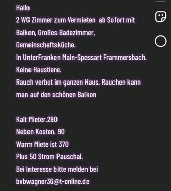 Foto - 2 Wg Zimmer Günstig ab Sofort zu Vermieten