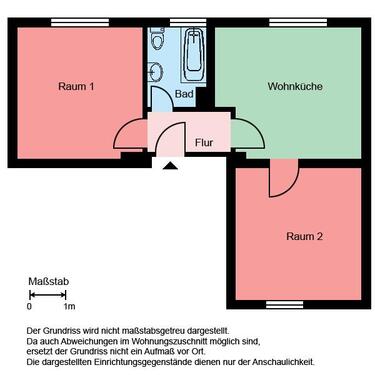 Foto - 2 Zimmer Etagenwohnung in Iserlohn