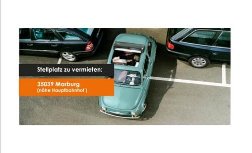 Foto - Parkplatz, Marburg nähe Hauptbahnhof