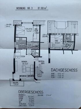 Foto - 3 Zimmer Maisonettenwohnung zur Miete in Willich