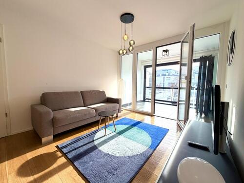 Foto - Lichtdurchflutete 2-Zimmer-Neubauwohnung mit Loggia und TG-Stellplatz – zentral in Stuttgart-Nord