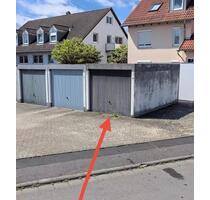 Garage in Niederwerrn zu vermieten direkt an der Hainleinstraße