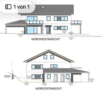 Foto - Mietwohnung Reischach Neubau - 1.000,00&nbsp;EUR Kaltmiete, ca.&nbsp; 80,00&nbsp;m&sup2;