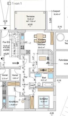 Foto - 4 Zimmer Erdgeschoßwohnung in Reischach