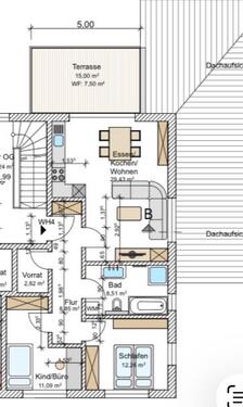 Foto - Erdgeschoßwohnung in Reischach zur Miete