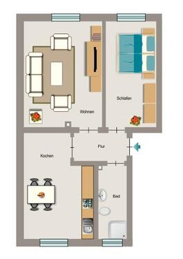 Foto - 2.5 Zimmer Etagenwohnung zur Miete in Lünen