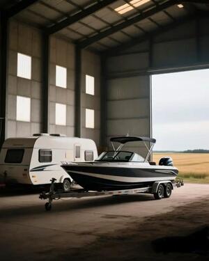 Foto - Winterlager Wohnwagen + Boote - 12,00 EUR Miete,