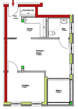 Foto - Etagenwohnung zur Miete in Hartha
