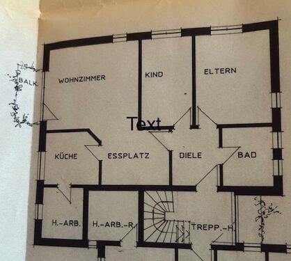 Foto - Gepflegte 3 Zimmer Wohnung in Bramsche
