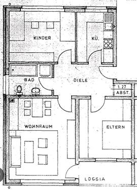 Foto - 3 Zimmer Etagenwohnung zum Kaufen in Altenberge