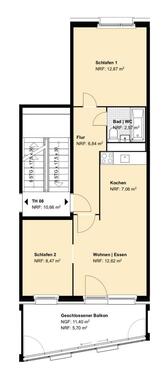 Foto - Etagenwohnung zur Miete in Nordhausen