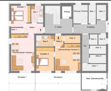 Foto - 2 Zimmer Etagenwohnung in Rotenburg (Wümme)