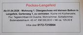 Foto - Wohnung in Lengefeld 43qm - 445,00&nbsp;EUR Kaltmiete, ca.&nbsp; 43,00&nbsp;m&sup2;