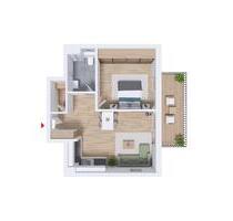 Neubau: 2,5-Zi. OG-Wohnung mit Balkon - Schwäbisch Gmünd Bargau