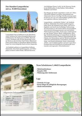 Foto - Etagenwohnung zum Kaufen in Lampertheim