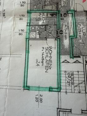 Foto - 1 Zimmerwohnung in Bad Nauheim - 130.000,00&nbsp;EUR Kaufpreis, ca.&nbsp; 24,00&nbsp;m&sup2;