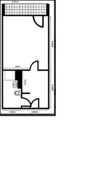 Foto - Klein schöne 1-Raum-Wohnung - 380,00 EUR Kaltmiete,
