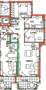Foto - Neuwertige 3,5 Zimmer Wohnung 81m², ruhige Lage, in Seenähe