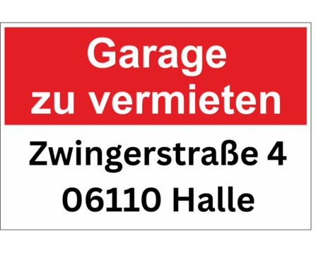 Foto - Garage - Zwingerstraße 4, 06110 Halle - Stellplatz