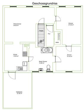 Foto - 5 Zimmer Etagenwohnung zur Miete in Genthin
